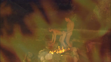 Miami Reality: Hot brunette babe gets fucked near the bonfire