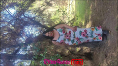 Riderqueen BBW Step Mom Latina Ebony: Riderqueen Alone, Venku, Fan videa