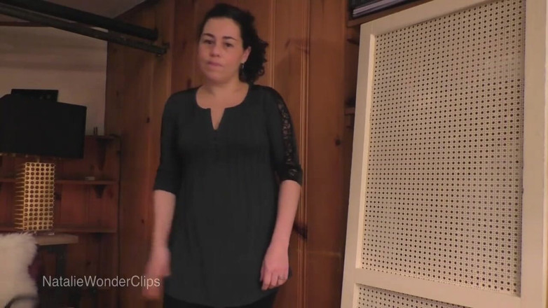 Natalie Wonder: Za duży, by się oprzeć - macocha chce patrzeć, jak walisz...