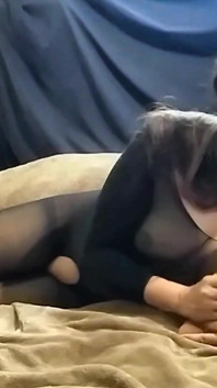 Asiatica sexy În formă Jasmine Jade Ball căluș Cerșind și JOE - Încurajare la masturbare