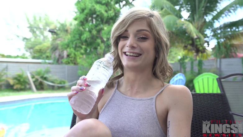 Filthy Kings: Hot Filthy Blonde Newbie Gets Dicked Doggystyle