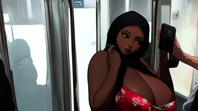 Spicy Toons: Mujeres etíopes adoran polla negra en eid en nuevo hentai...
