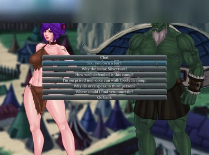 3DXXXTEEN2 Cartoon: Sabia zostaje zabrana do obozu orków. Porno 3D, seks animowany