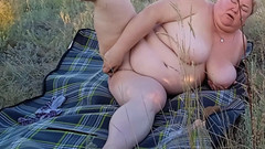 Zona901: 야외에서 자위하기 클로즈업