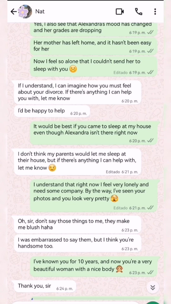 Natasha Caseros: Chat calda con la migliore amica della mia figliastra