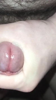 Mastubation with Lube and Cumshot