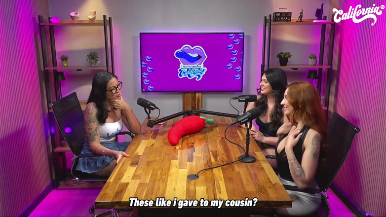 California TV: Hot Brunette Mari Baianinha and Lesbian Whoredom