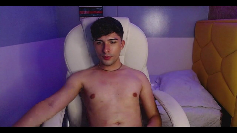 Diego latinboy: I Was Sitting in Front of My Computer's Camera and...