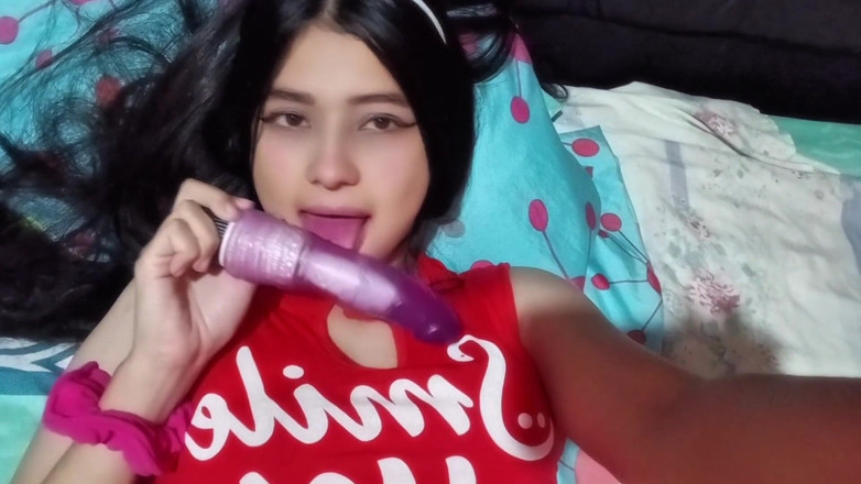 Yulieth Gomez: De pornoactrice voert een videogesprek met een fan uit Colombia