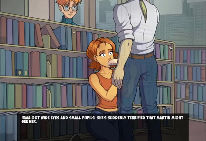 Cartoon Play: Witch hunter part 24 - suck in library