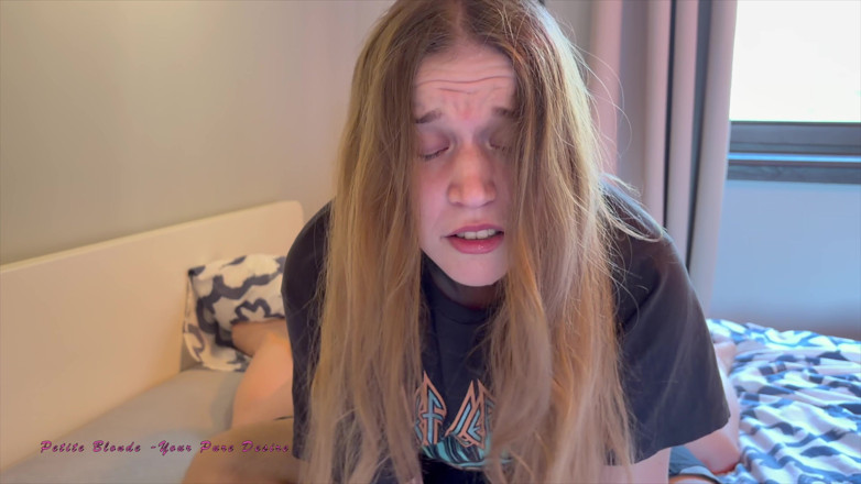 Petite blond your pure desire: Beautiful Polish Teen Rides Big Cock and Has a Big...