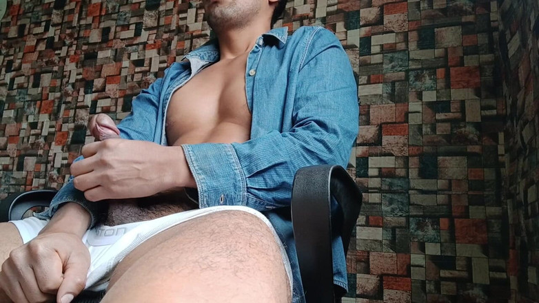 Hornyboy2058: शौकिया पुरुष हस्तमैथुन विस्फोटक अंत