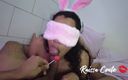 Raissa Conte: Naughty Girl Licking Dick and Lollipop Blindfolded