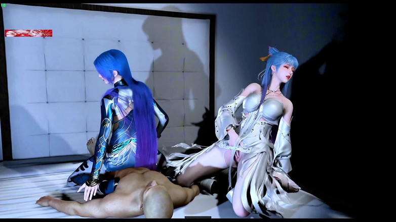 X Hentai: 3P 动作捕捉女神 - 3D 动画 成人动漫