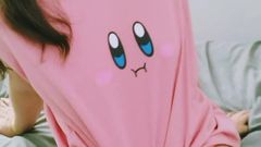 Love This Kirby Outfit Actually... in High School, My Friends Called Me as &quot;kirby Cammie&quot;, Because I&#039;m Cute and Pink Face