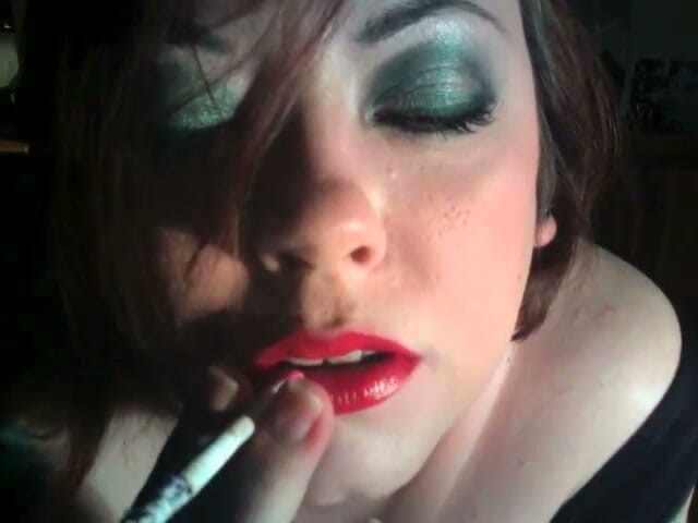 Tina Snua: Naughty Nanny Will Fill Your Lungs with Smoke - Smoking BBW