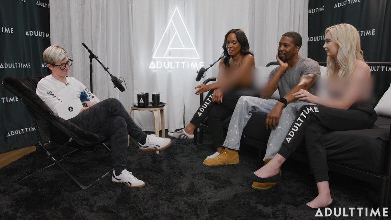 Adult Time Podcast: Pornstars Podcast After 3-way! | Lexi Lore, Isiah Maxwell, &amp; August Skye | the...
