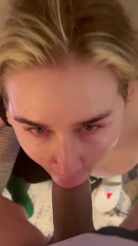 POV Blow Job with Cumshot