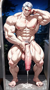 Huge Cock Muscular Gay Fuck