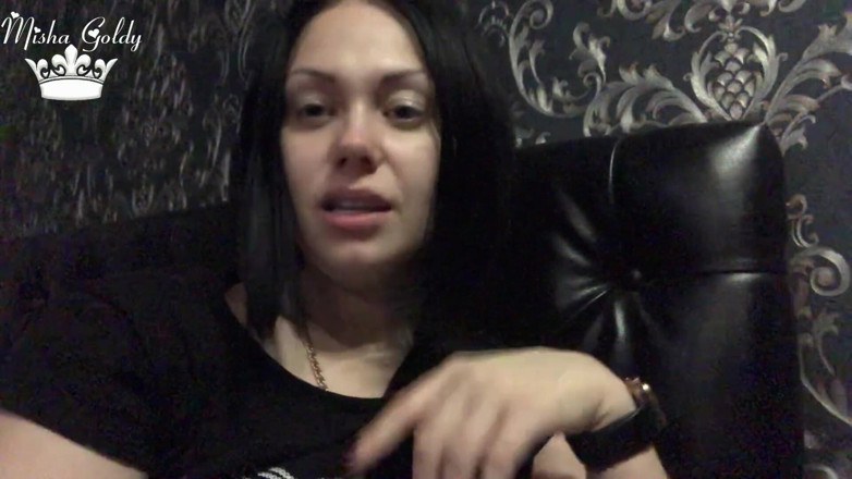 Goddess Misha Goldy: Locking the virgin perverts