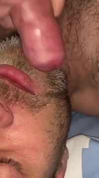 Hairy Stepdaddy Loves to Suck and Swallow Compilation