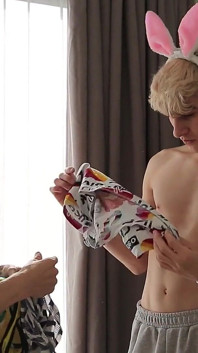 Sweet Twink Seduces Two Big Dicked Students for Sex Part 1