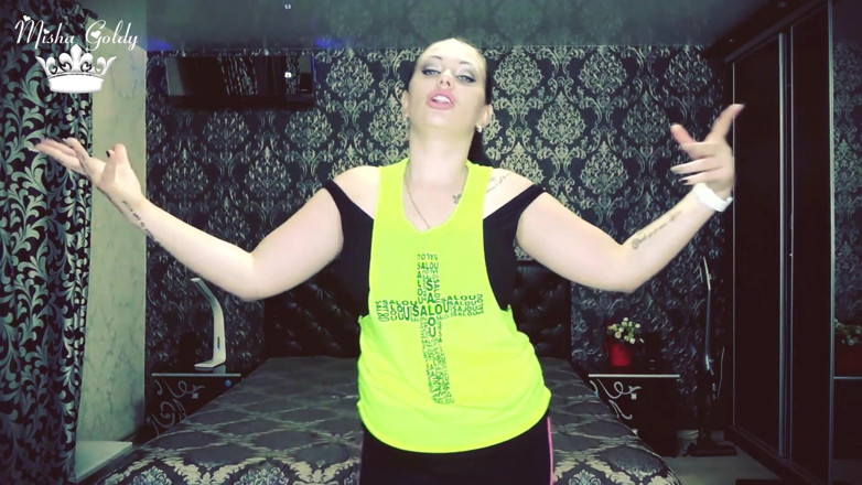 Goddess Misha Goldy: У меня есть гораздо больше власти над тобой, чем твоя глупая жена!
