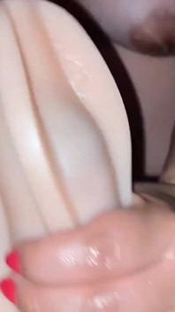 Handjob My Stepson with His Toy