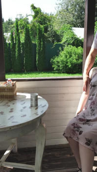 Pregnant Teen Ass Fucked in Front of a Grandpa
