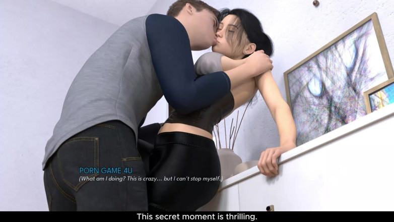 PORN GAME 4U: Plížil se po schodech k riskantnímu tajnému setkání - My Bimbo...