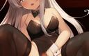 Velvixian_2D: Hibiki-chan i strój króliczka