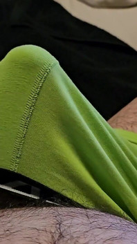 Cum in My Green Boxers!