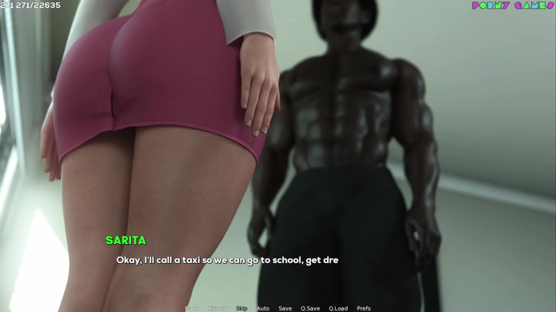 Porny Games: 샤만데프에 의해 욕망의 그림자 - 불륜을 포용, 사리타는 BBC와 사랑에 34