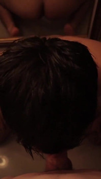 POV Blowjob Cum Eating Stepdaddy Camilo Brown Sucking Big Cock Twink Nico Mucci