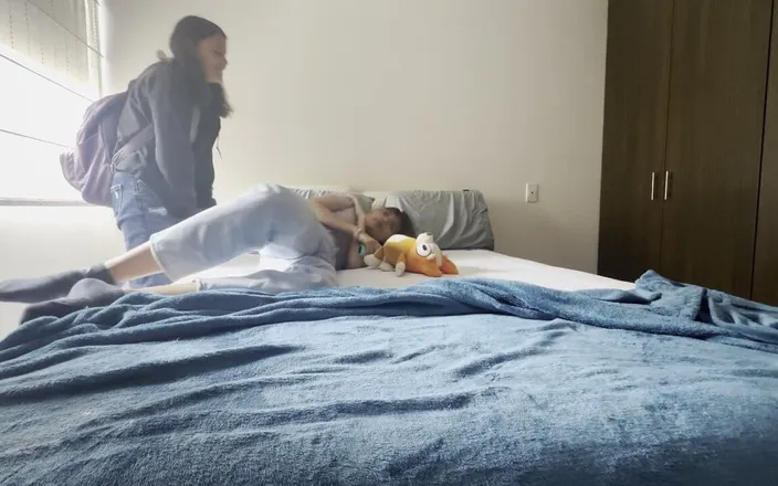 scarlettandc: My Best Friend Teaches Me How to Suck Pussy and...
