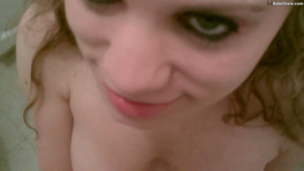 Babe Stare: Cute girl Devon knows how to give a proper blowjob