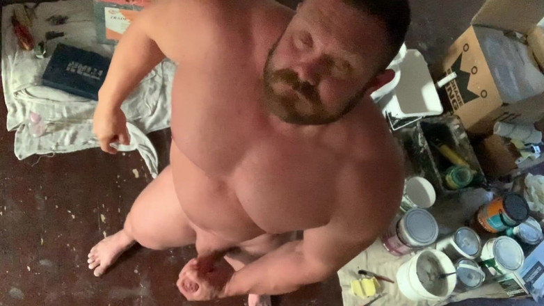 Jack stacked: Futându-mi curul și masturbându-mă la serviciu până când ejaculez