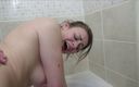 UK Sinners: Tallulah, Star del Ray und Luke Hotrod in badezimmer-action