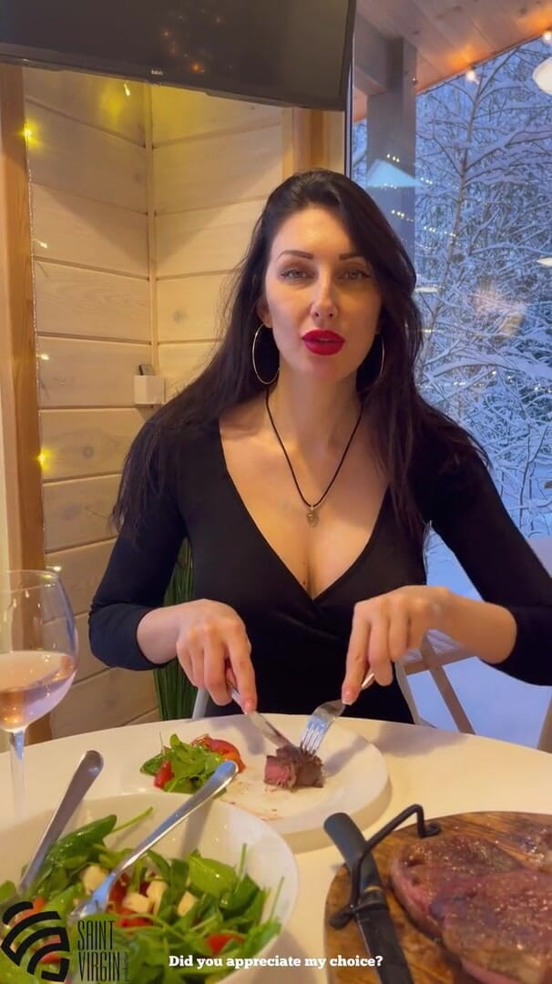 LizaVirgin: Zaprosiłem macochę do restauracji i zostałem nagrodzony fajnym seksem. POV