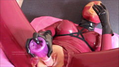 Latex Desire: Maska redukce dechu sólo