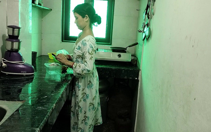 Indian Muslim Couple: Kitchen Romantic Sex a Steamy Husband-wife Moment Among the Counters