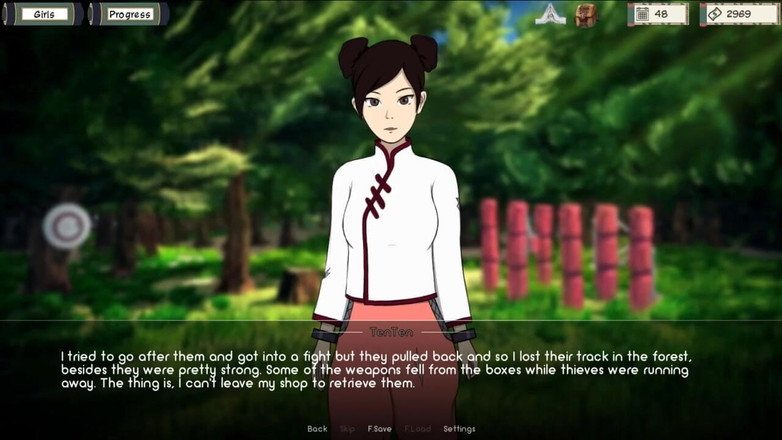 LoveSkySan69Real: Naruto - Kunoichi Trainer [v0.13] Part 15 Tenten on Fire by Loveskysan69