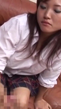 Mature Asian MILF Gives Passionate Handjob and Blowjob