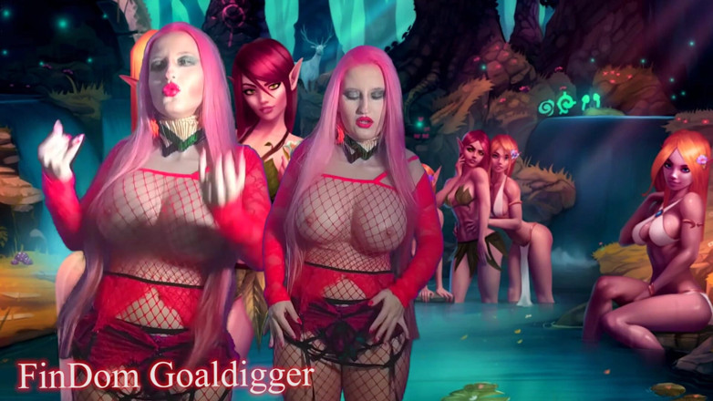 FinDom Goaldigger: Stres pergi hanya JOI