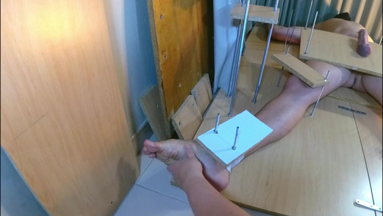 Pazuzu_zu: Feet tickling + cbt + tease handjob + ruined orgasm + post orgasm (ext)