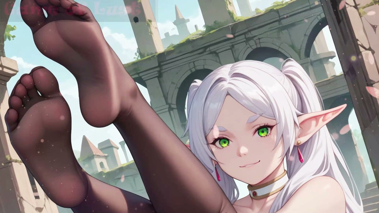 Game of Lust 3D: Gol Elvan Sorcerer Frieren trénuje tvého ptáka