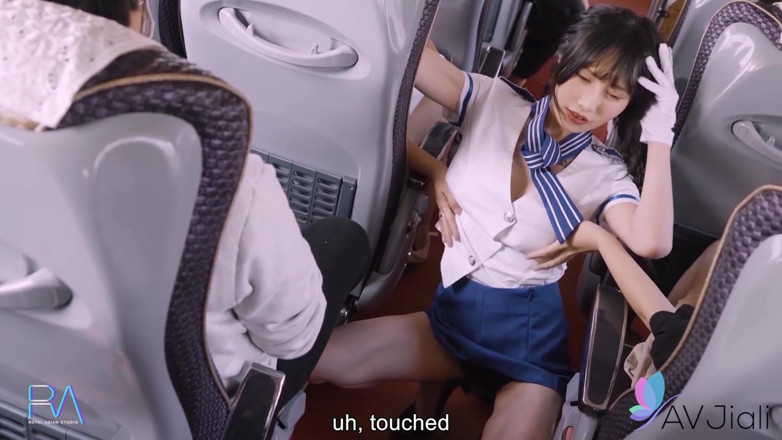 AV Jiali: Taiwan tour ônibus sexo com Senhorita Xu Xioaxin