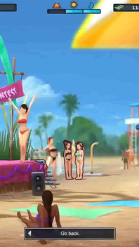 Summertime saga: college boobs competition at the beach ep 204