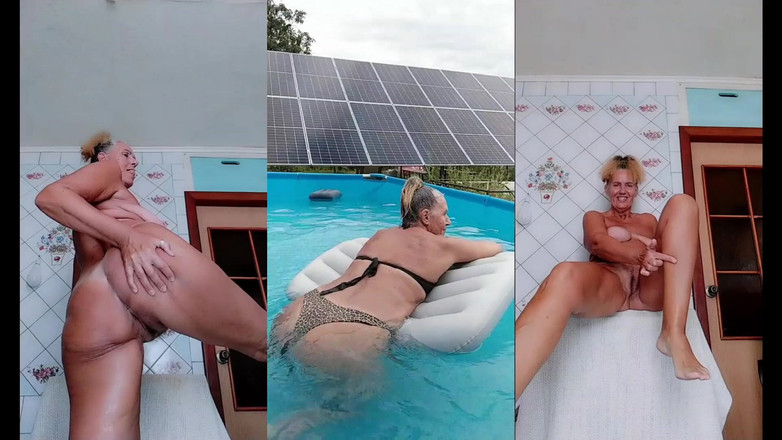 Lukerya: Bà nội trợ nóng bỏng Lukerya đi nghỉ bên bờ sông