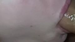 Homemade Blowjob and Deepthroat with Cum in Mouth and Face Compilation